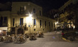 Images of the area of the old Venetian port in Chania town, the second largest in Creta is...