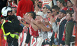 1.FC Koln  Fansduring UEFA Europa League Group H match between Arsenal and 1.FC Koln at T...