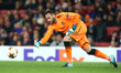 Arsenal's David Ospinaduring UEFA Europa League Group H match between Arsenal and 1.FC Ko...