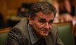 Minister of Finance Euclid Tsakalotos during cabinet meeting of the Greek government in th...
