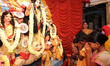 Indian Sex Worker childrens  part in the Durga Puja at Asia Biggest Red Light area on Sept...