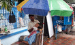 Heavy rains and gusty winds triggered by a depression in the Bay of Bengal caused major tr...