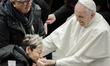  Pope Francis attends his weekly general audience in Aula Paolo VI at the Vatican, Wednesd...