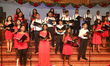 Tamil Christian Church of Canada choir performs Christmas carols during Christmas Eve in T...