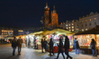 A general view of Rynek Market as January Sales begin in Krakow.On Friday, 5 January 2018...