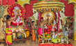 Tamil Hindu priests perform special prayers for Lord Ganesh and Lord Surya (the Sun God) d...