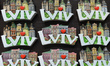A view of different magnets with Lviv images for sale in Lviv's city center.On Monday, Ja...