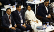 Mamata Banerjee  Chief Minister of West Bengal along  Mukesh Ambani chairman, managing dir...
