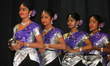 Tamil dancers perform a traditional dance during a cultural program celebrating the Thai P...