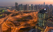 A panoramic evening view of Dubai Marina area, seen from the Media One Hotel. On Tuesday,...