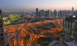 A panoramic evening view of Dubai Marina area, seen from the Media One Hotel. On Tuesday,...