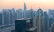 A panoramic view of Dubai Marina area at sunset, from the Media One Hotel. On Tuesday, Fe...