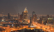 A panoramic evening view of Dubai, seen from the Media One Hotel. On Tuesday, February 6,...
