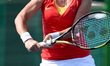 (140922) -- INCHEON, Sept. 22, 2014 () -- Zheng Jie of China returns the ball against Chan...