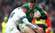 Ireland's Jacob Stockdale during NatWest 6 Nations match between England against Ireland...