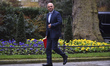 Britain's Housing, Communities and Local Government Secretary Sajid Javid arrives at Downi...