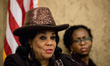 Rep. Frederica Wilson (D-FL 24th District), speaks at a forum to examine evidence-based vi...
