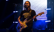 Grant Nicholas of Welsh rock band Feeder is pictured while performing on stage at O2 Acade...