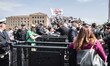 A protest took place on 29 April 2018 in Venice, Italy against the barriers that are limit...