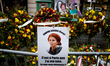Demonstration after the murder of three kurdish women in Paris one year ago, leyla Sayleme...