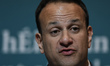 Taoiseach Leo Varadkar, during a press conference at Government Buildings in Dublin follow...