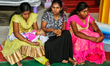 Tamil Hindu women at the Sri Muthumariamman Thevasthanam (Sri Muthumariamman Hindu Temple)...