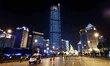 (141002) -- NANNING, Oct. 2, 2014 () -- Photo taken on Sept. 30, 2014 shows the night view...