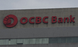 Oversea-Chinese Banking Corporation Limited, OCBC, logo can be seen at its office in Singa...