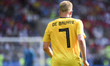 Kevin De Bruyne of Belgium during the 2018 FIFA World Cup Group G match between Belgium an...