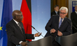 German Foreign Minister Frank Steinmeier meets the Nigerian  Foreign Minister Aminu Bashir...