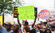 Demonstrators shut down Chicago rush hour traffic on Lake Shore Drive during an anti-gun v...