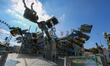 A fairground ride on Day 12 of the Oktoberfest. The Oktoberfest is the largest Volksfest i...