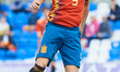 Abel Ruiz of Spain  in action during the international friendly match between Spain U19 an...