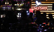 Kingfisher Billboard can be seen at a bar in Sector 29 of Gurgaon Haryana, India, on 18 No...