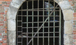 Closed sealed gate of a Bunker in the Fortress in the capital of Serbia, Belgrade, that ar...