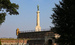 Pobednik or The Victor, the iconic monument of the Balkan War in the Fortress in the capit...