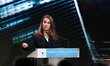 Melinda Gates, co-Chair of the Bill and Melinda Gates Foundation, addresses the "Rendez-Vo...