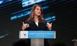 Melinda Gates, co-Chair of the Bill and Melinda Gates Foundation, addresses the "Rendez-Vo...