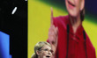 Yulia Tymoshenko, the Ukrainian politician and leader of the "Batkivshchyna" party, speaks...