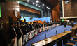 Marshals spread around the House of Representatives (HoR) as the opposition party Nepali C...