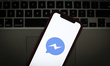 The Messenger logo is seen on a portable mobile device in this photo illustration on Janua...