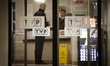 The main entrance of state run broadcaster TVP is seen in Warsaw, Poland on January 22, 20...