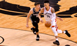  Danny Green #14 of the Toronto Raptors with the ball  during the Toronto Raptors vs Sacra...