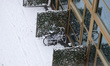 Snow in Eindhoven city on January 23, 2019 after the snowfall of 22 January, in the Nether...