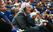 Frans Timmersmans attending the Citizens' Dialogue debate at Auditorium Maximum of Jagiell...
