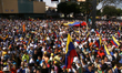 Venezuelans left to march without fear in the main avenues and streets of the city of Mara...