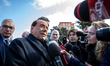 Former Italian premier and leader of centre-right Forza Italia (FI) party Silvio Berluscon...