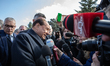 Former Italian premier and leader of centre-right Forza Italia (FI) party Silvio Berluscon...