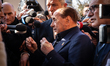 Former Italian premier and leader of centre-right Forza Italia (FI) party Silvio Berluscon...