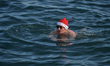 A scene from the annual Christmas Day swim, at the 40 Foot in, near Dun Laoghaire in Dubli...